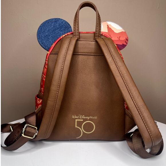 Disney Parks x Loungefly Big Thunder Mountain Railroad Mini Backpack